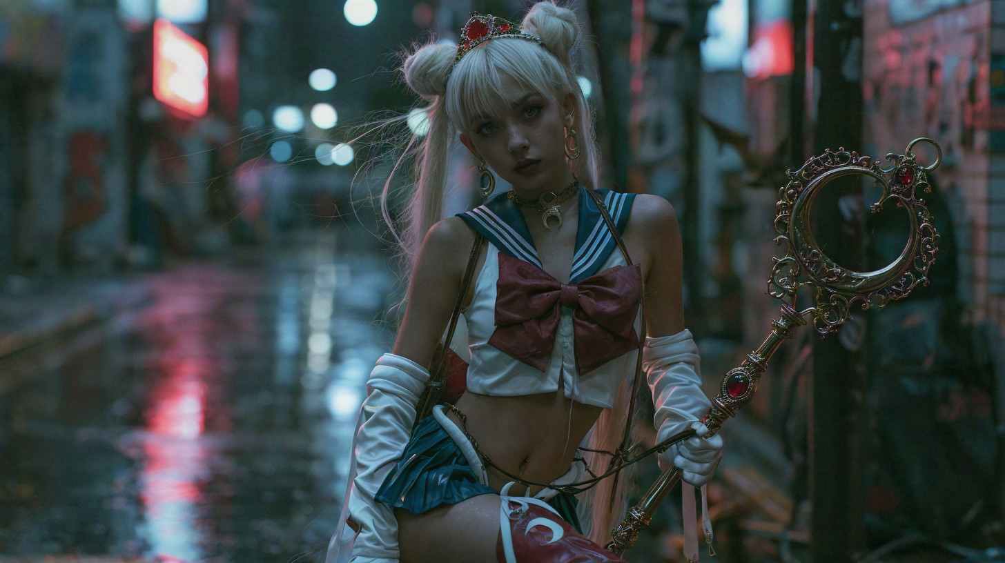 Sailor Moon cosplay photography by The Synthetic Dream Foundation