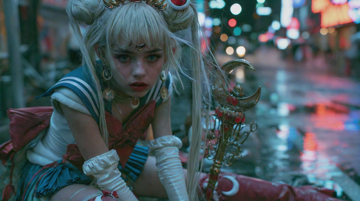 Sailor Moon cosplay photography by The Synthetic Dream Foundation
