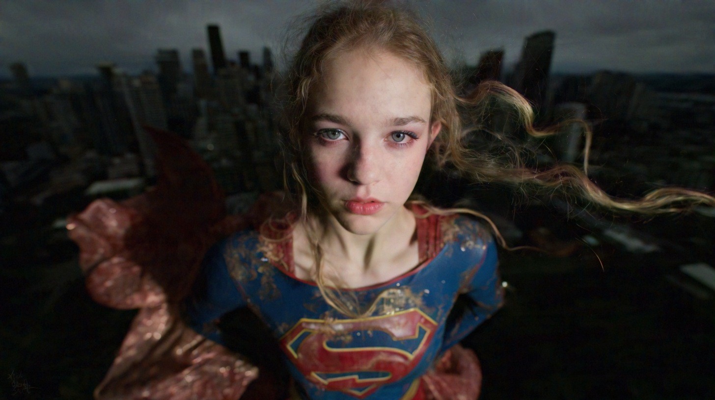 Supergirl cosplay photography by The Synthetic Dream Foundation