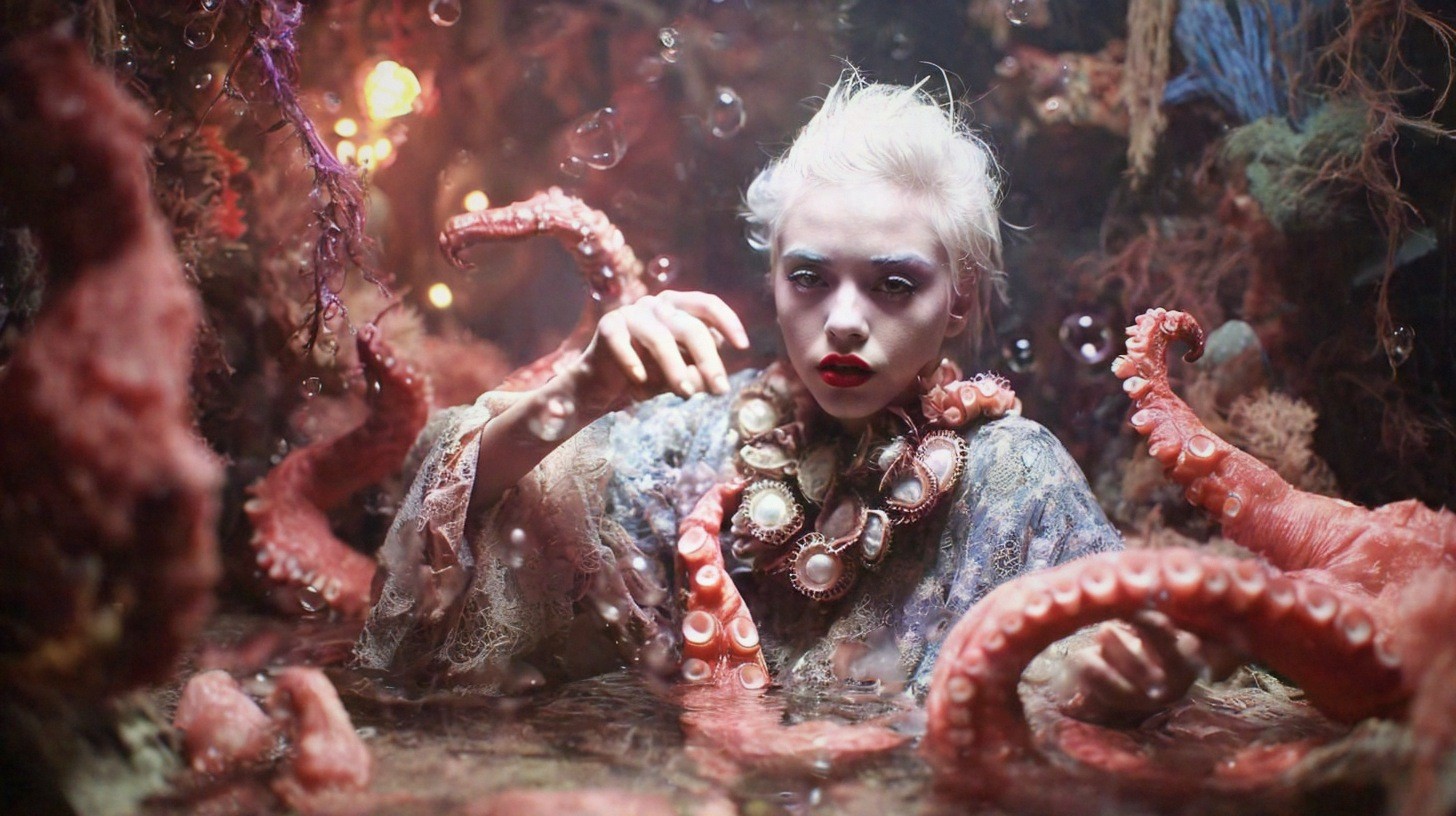 Ursula cosplay photography by The Synthetic Dream Foundation