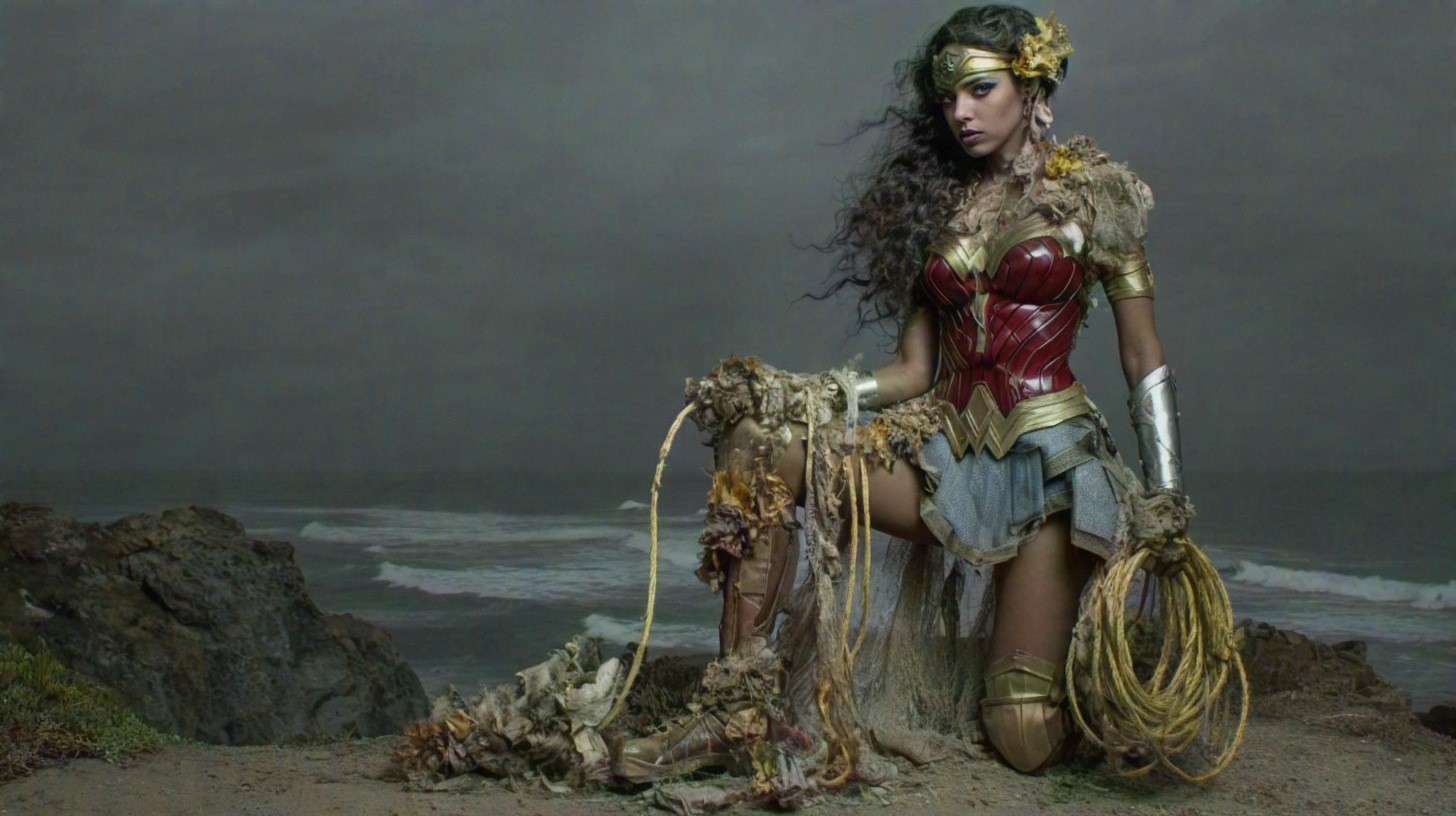 Wonder Woman cosplay photography by The Synthetic Dream Foundation